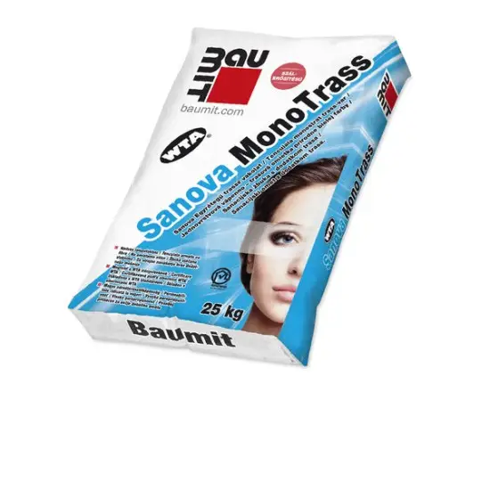 Akciós ár Baumit Sanova MonoTrass (Sanova EinlagenTrassputz) 25 kg