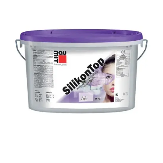 Biztonságos fizetés Baumit SilikonTop – K1,5,K2,K3,D2,D3 25 kgfehér színcsoport