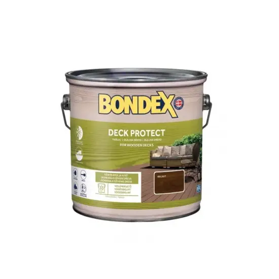 Bondex Deck Protect dióbarna 2,5 l Biztonságos fizetés