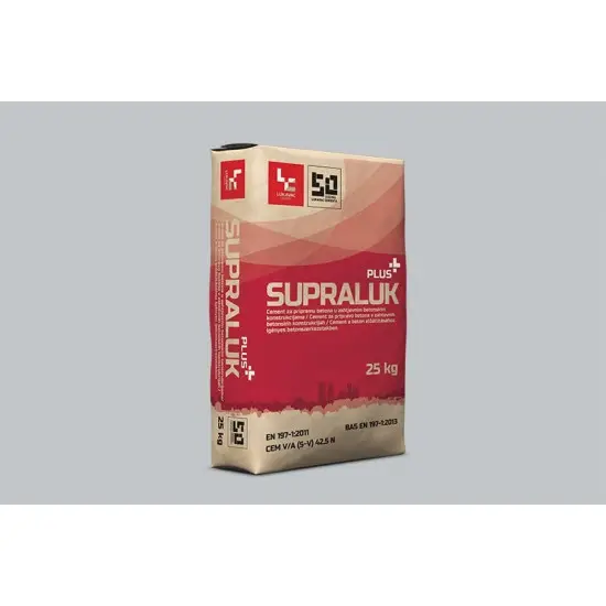 Népszerű CEMENT Lukavac Supraluk piros 42,5 R25 kg/zsák
