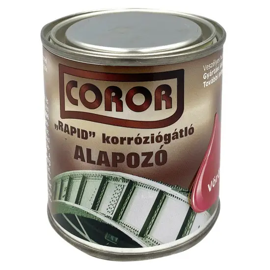 Ajánlat Coror rapid korroziógátló alapozó vörös 0,25 l