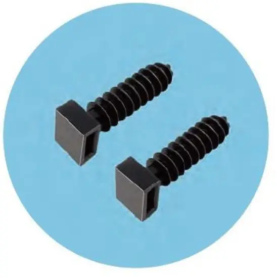 csavarozható gyorskötözővezető, 35X9.5mm upto ?9.0 (100db) Azonnal elérhető