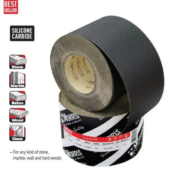 Legjobb ár csiszolópapír tekercs, fekete, 203mm x 25m, szemcse 040?, PC218E