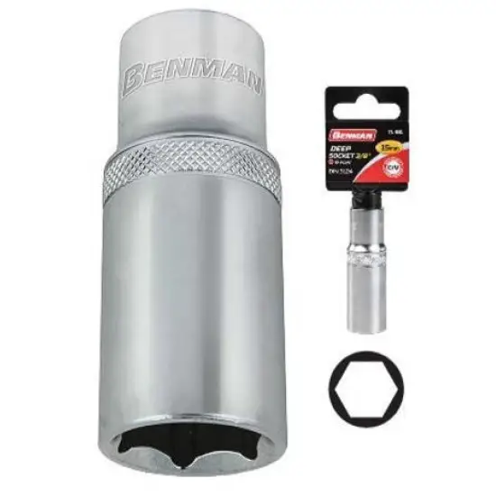 Outlet dugókulcs 3/8'', 6PT,