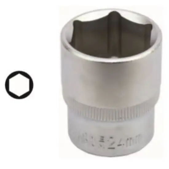 dugókulcs 6pt cr-va, 1/4" dr, Újdonság