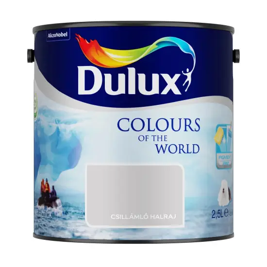 Újdonság Dulux A Nagyvilág Színei Csillámló Halraj 2,5 l