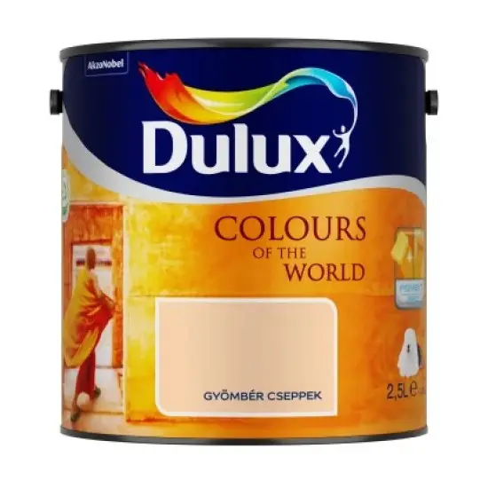Dulux A Nagyvilág Színei Gyömbér cseppek 2,5 l Szezonális akció