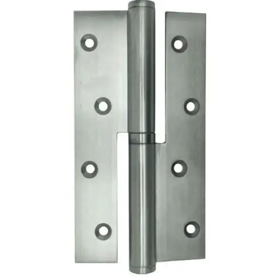 Expressz szállítás erősített ajtózsanér inox (rozsdamentes acél) 304 140x77 bal