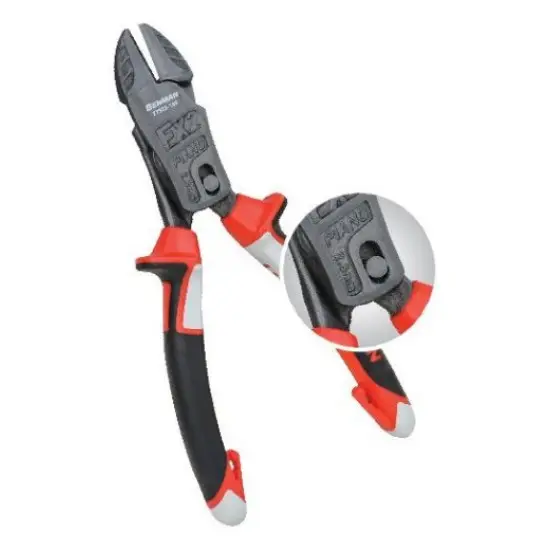 Legkelendőbb erősített oldaltvágó, powergrip - 200mm
