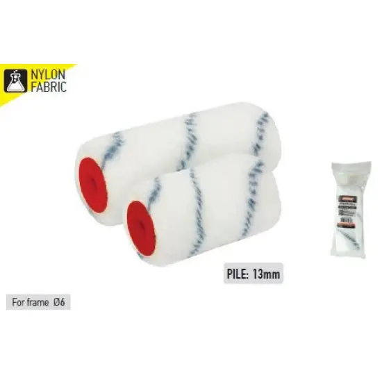 Outlet festőhenger nylon kék szalag, 12cmX30mm