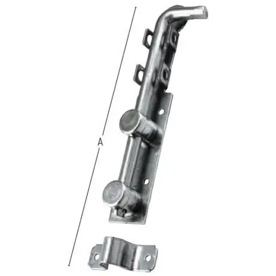 Olcsóbb galvanizált tolózár (rigli) 200mm,