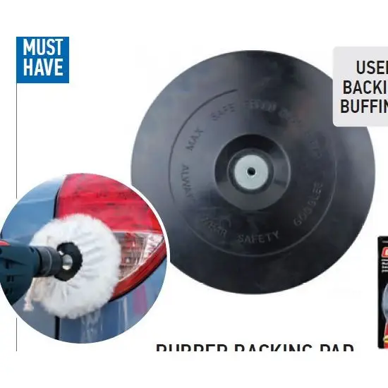 Kiárusítás gumi felfogató alaptárcsa, tárcsa méret 1/4"szár, ?125