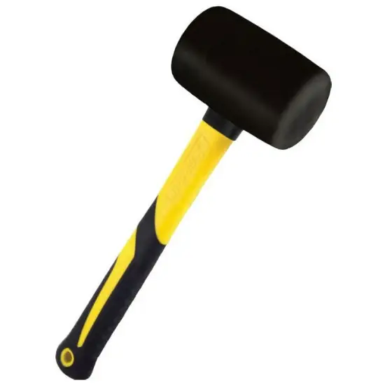 Újdonság Gumikalapács, fekete 680 g