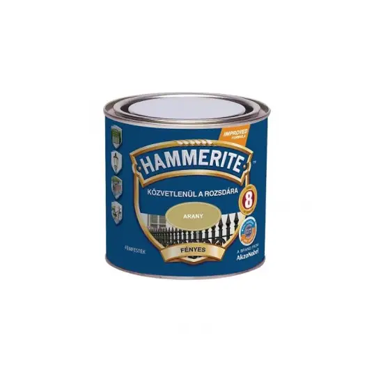 Árcsökkenés Hammerite fényes arany 0,25 l