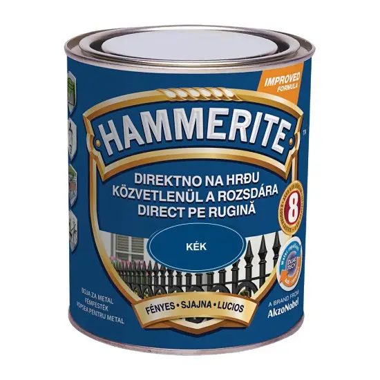 Prémium Hammerite fényes kék 0,75 l
