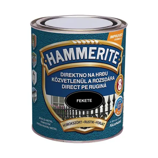Utolsó esély Hammerite homokszórt fekete 0,75 l