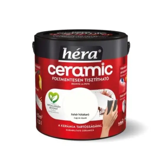 Héra Ceramic Fehér hótakaró 2,5 l Alacsony ár