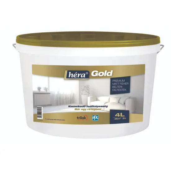 Árcsökkenés Héra Gold beltéri falfesték 4 l