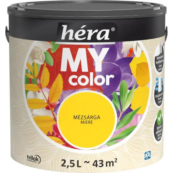 Héra My Color Mézsárga 2,5 l Kedvezményes ár