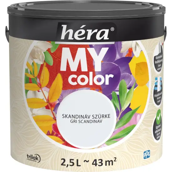 Héra My Color Skandináv szürke 2,5 l Biztonságos fizetés