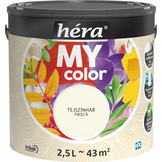 Héra My Color Tejszínhab 2,5 l Gyors kiszállítás