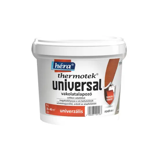 Héra Thermotek Universal vakolatalapozó fehér "L"5 l Biztonságos fizetés