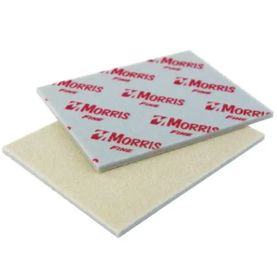 Biztonságos fizetés HIGH FLEX lap,fehér alumínium oxid, 180 szemcse, 140X115X5mm,