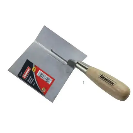 inox (rozsdamentes acél) sarok vakolókanál,külső, 4X5 Outlet