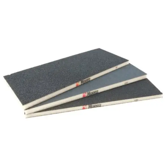 Kihagyhatatlan ajánlat kétoldalas lap (orbitális) PADS 220 szemcse 284X113X12mm, piros,