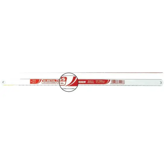 kézi fémfűrészlap, HSS Bi METAL, 12" X18T Expressz kézbesítés