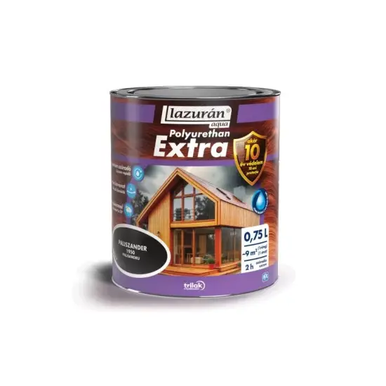 Expressz szállítás Lazurán Aqua Polyurethan Extra paliszander 1950 0,75 l