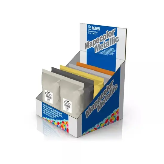 Akciós ár Mapei Mapecolor Metallic fényes (ezüst) 1 db (90g)
