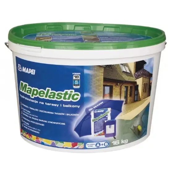 Biztonságos vásárlás Mapei Mapelastic normál"A+B" 16 kg