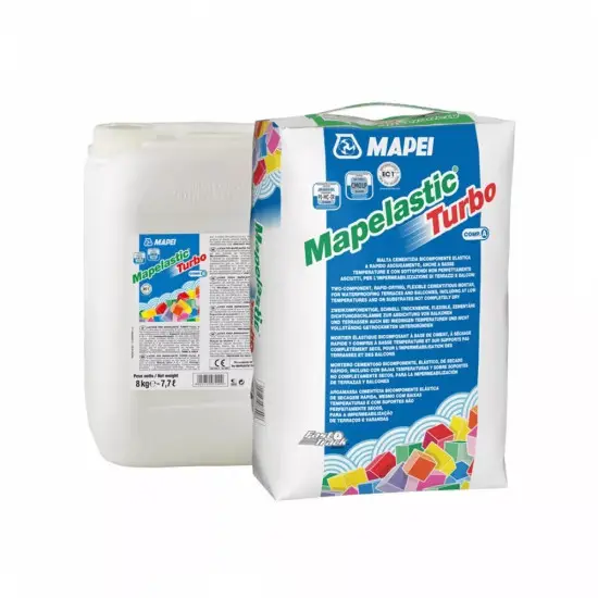 Mapei Mapelastic Turbo "A" 20 kg + "B" 16 kg Gyors szállítás
