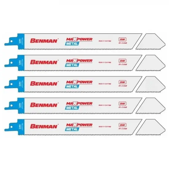 Utolsó esély MaxPower BiMetal kardfurészlap 300mm / 19mm / 0,9mm (5db)