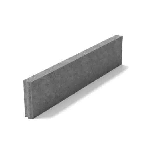MBStone Kerti szegély 100x20x5 cm szürke Outlet
