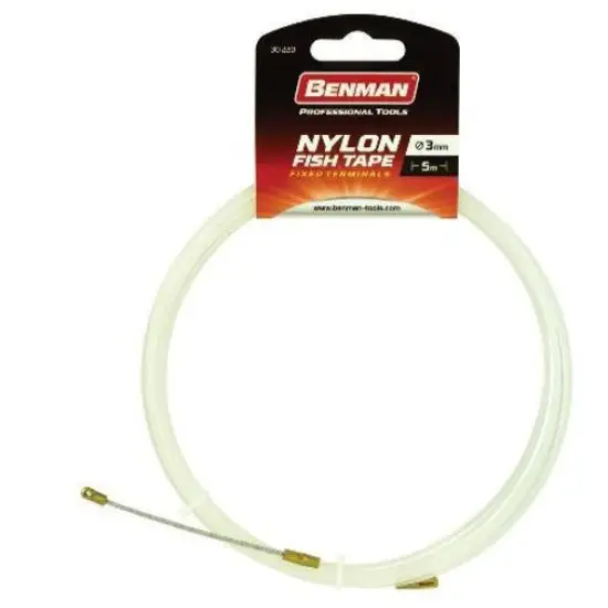 Olcsó nylon behúzószalag rugalmas vezetőtaggal 3mm - 05m,