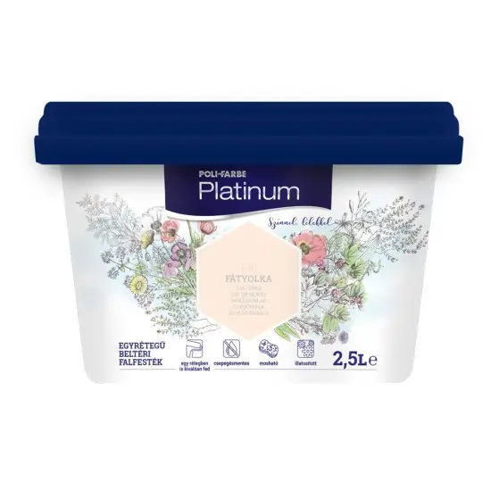 Biztonságos fizetés Platinum Fátyolka F20 2,5 l