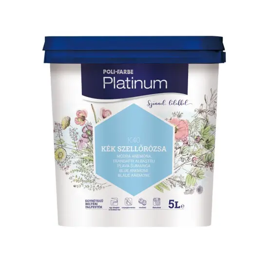 Kedvezmény Platinum Kék szellőrózsa K40 5 l