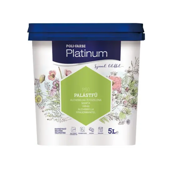 Biztonságos fizetés Platinum Palástfű P50 5 l