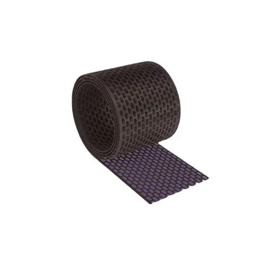 Azonnal elérhető PVC szellőzőszalag - 10 cm x 5 m - barna