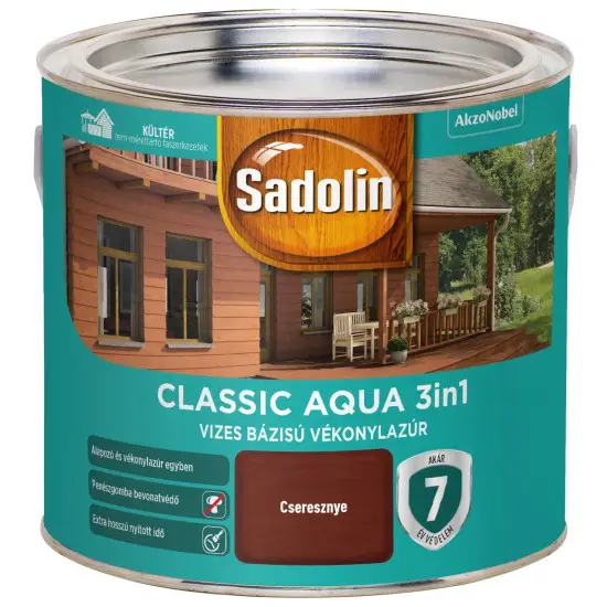 Sadolin Classic Aqua cseresznye 2,5 l Exkluzív ajánlat