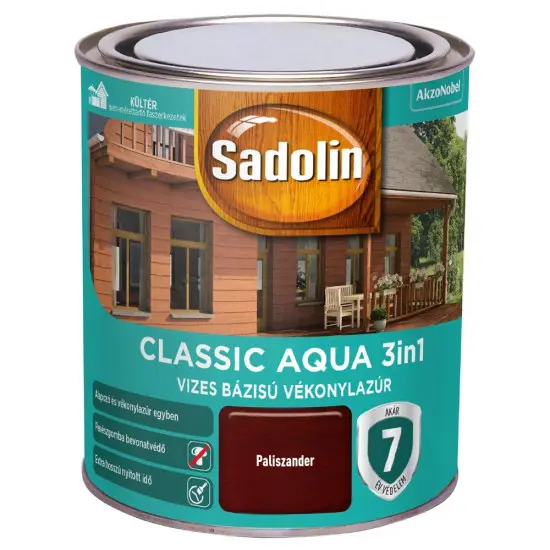 Sadolin Classic Aqua paliszander 0,75 l Azonnal elérhető