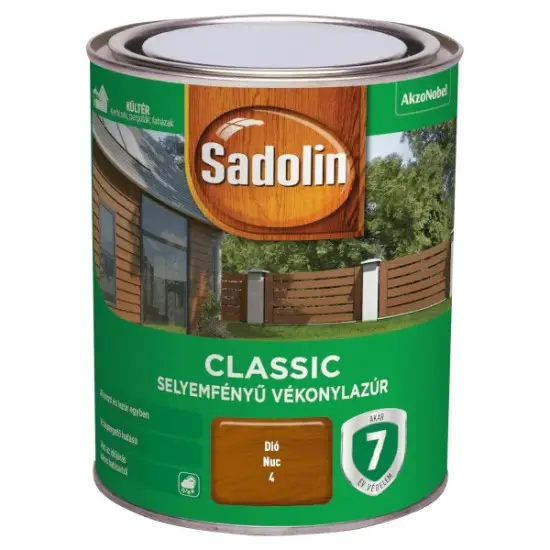 Népszerű Sadolin Classic dió 0,75 l