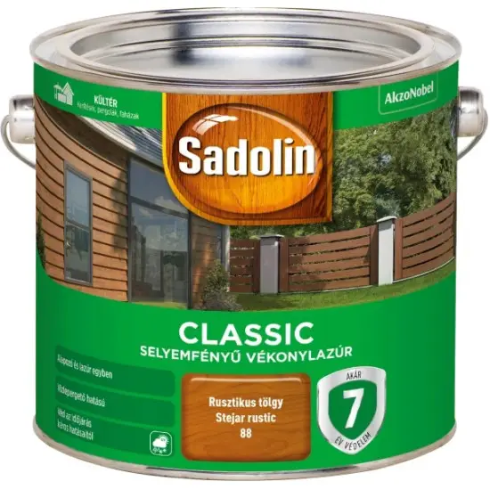 Sadolin Classic rusztikus tölgy 2,5 l Korlátozott ajánlat