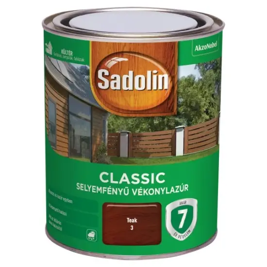Sadolin Classic teak 0,75 l Kedvezmény