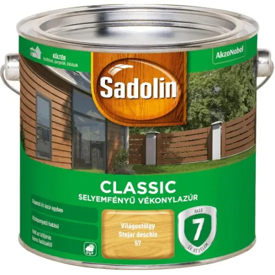 Sadolin Classic világostölgy 2,5 l Alacsony ár