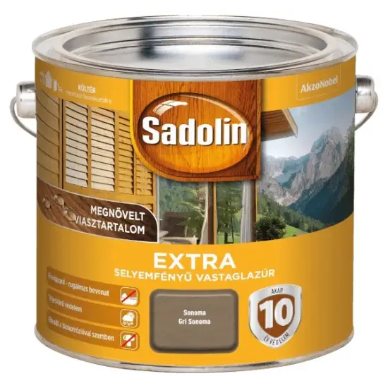 Sadolin Extra sonoma 2,5 l Biztonságos fizetés