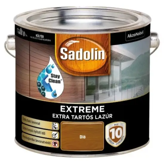 Expressz kézbesítés Sadolin Extreme dió 2,5 l