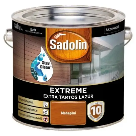 Sadolin Extreme mahagóni 2,5 l Rendeld meg most